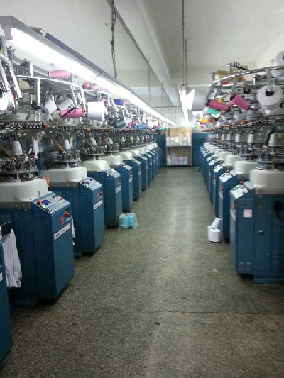 Socks production